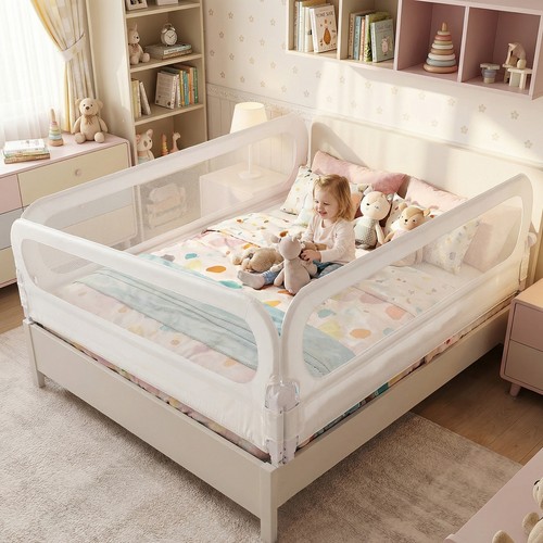 Collapsible bed rail for - bed,