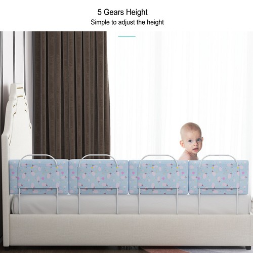 Blue bed rail for toddlers - for,