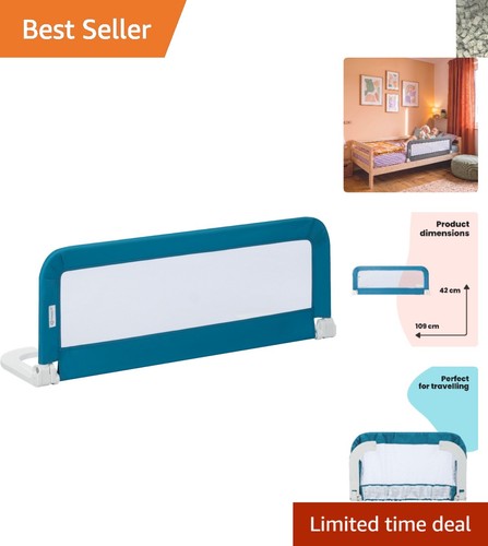 Adjustable blue bed rail for - bed,