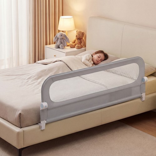 Foldable bed rail for toddlers - foldable,